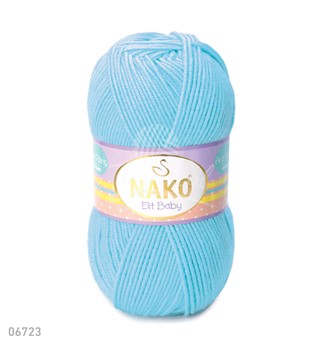 Nako Elit Baby 6723 100g niebieski